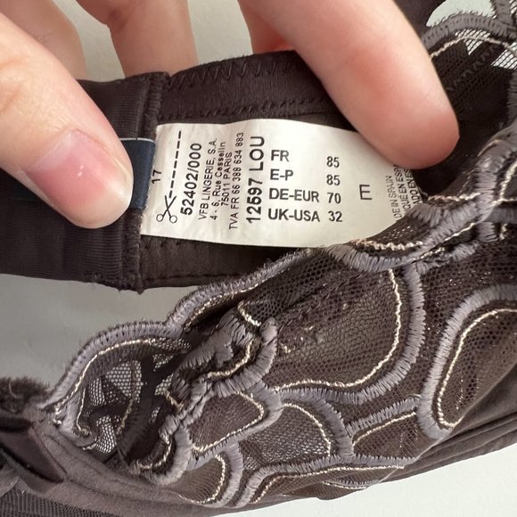 Joe Brown Lace 32E Bra - Picture 3 of 5